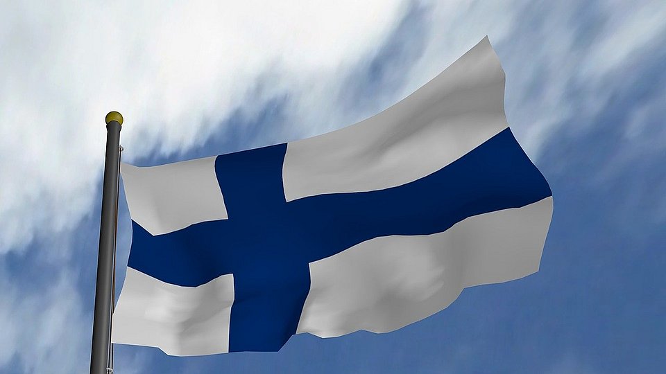 Flagge von Finnland