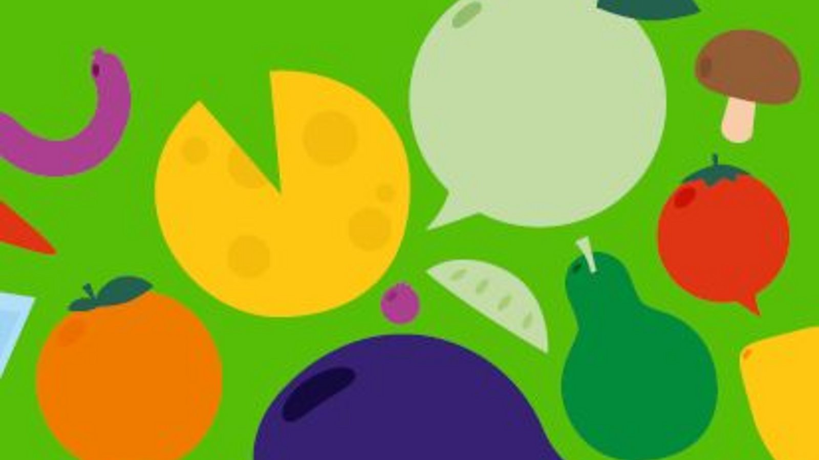 Titelbild der Broschüre: Obst und Gemüse