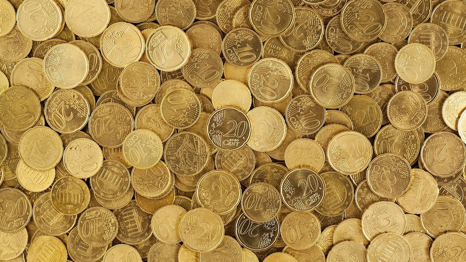 10- und 20-Cent Münzen