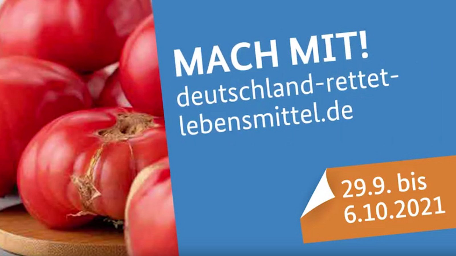Screenshot Aktionswoche 2021 Deutschland rettet Lebensmittel!